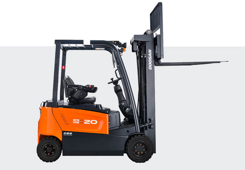 Forklift operator safely handling a commercial load in Maidenhead